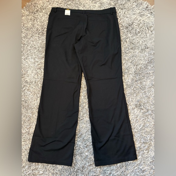 Women's Lee Flex Motion Trouser Pants - Black - 18 Medium - Picture 5 of 12